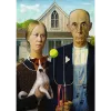 TREFL PUZZLE Puzzle - 500 - American Gothic: Dog Edition Trefl 37526