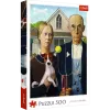 TREFL PUZZLE Puzzle - 500 - American Gothic: Dog Edition Trefl 37526
