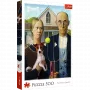 TREFL PUZZLE Puzzle - 500 - American Gothic: Dog Edition Trefl 37526