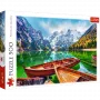 TREFL PUZZLE Puzzle – 500 – Lake Braies, Włochy Trefl 37486