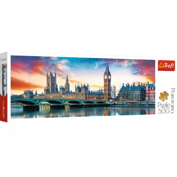 TREFL PUZZLE Puzzle - 500 - Panorama - Big Ben and the Palace of Westminster, London - Trefl 29507