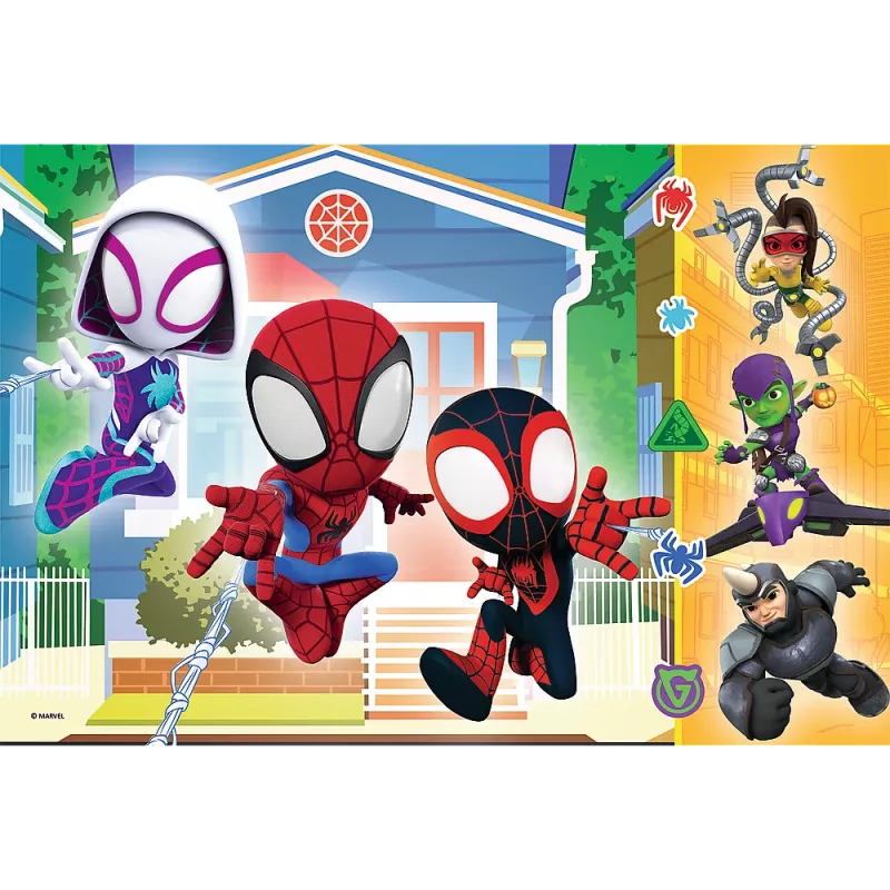 TREFL PUZZLE Puzzle - 60 - In the world of Spidey Trefl 17371