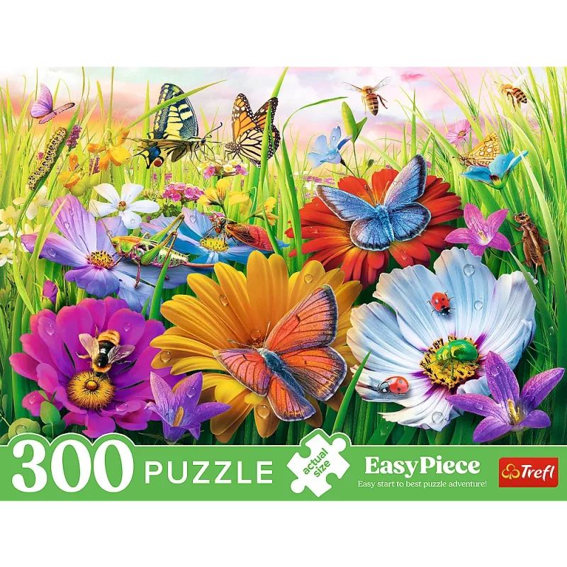 TREFL PUZZLE Puzzles - 300 EasyPiece - Owady na Łące Trefl 23103