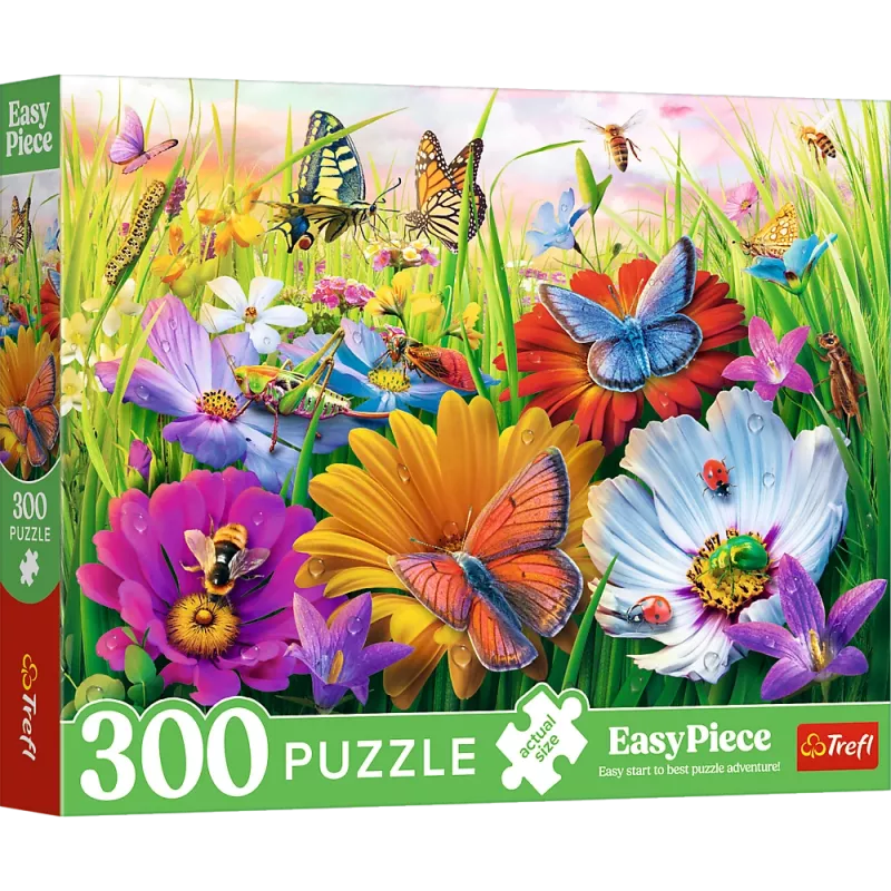 TREFL PUZZLE Puzzles - 300 EasyPiece - Owady na Łące Trefl 23103
