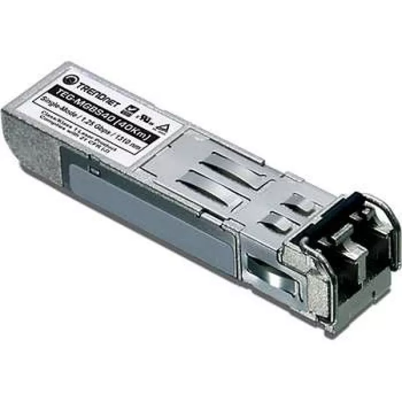 Moduł transceivera SFP TRENDnet TEG-MGBS40 1000Base-LX, LC Duplex, 40km, 1310nm, Single-Mode