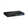 TRENDnet TPE-204US 20-portowy Gigabit Web Smart Switch UPoE, budżet PoE 370W, 8 portów UPoE, montaż w szafie 19 inch