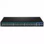TRENDnet TPE-5240WS 48-portowy przełącznik Gigabit PoE+ Smart Managed z 4 portami uplink SFP, budżet PoE 740W, przepustowość 104Gbps, montaż w szafie RACK 1U
