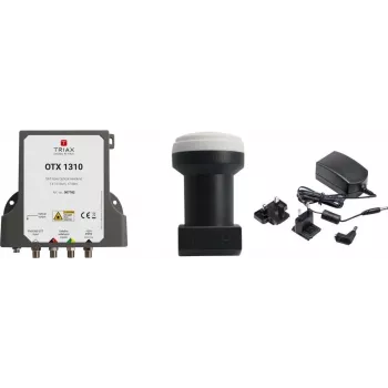 TRIAX OTX1310KIT Transmiter optyczny OTX 1310 z szerokopasmowym LNB TWB 40 307785