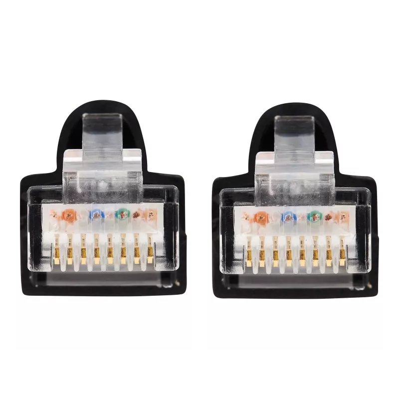 Tripp Lite N261-025-BK Cat6a 10G Snagless UTP Ethernet Cable (RJ45 M/M) - Black 25 ft