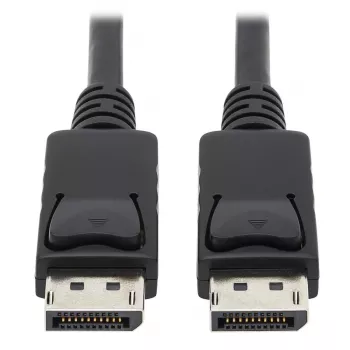 Tripp Lite Series DisplayPort Cable with Latching Connectors, 4K 60 Hz (M/M), Black, 6 ft