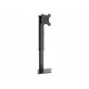 Podstawa pod monitor Tripp Single-Display - z regulacją wysokości, 17-27 cali - zestaw montażowy - do monitora - stal - czarny - rozmiar ekranu: 43,2-68,6 cm (17-27)