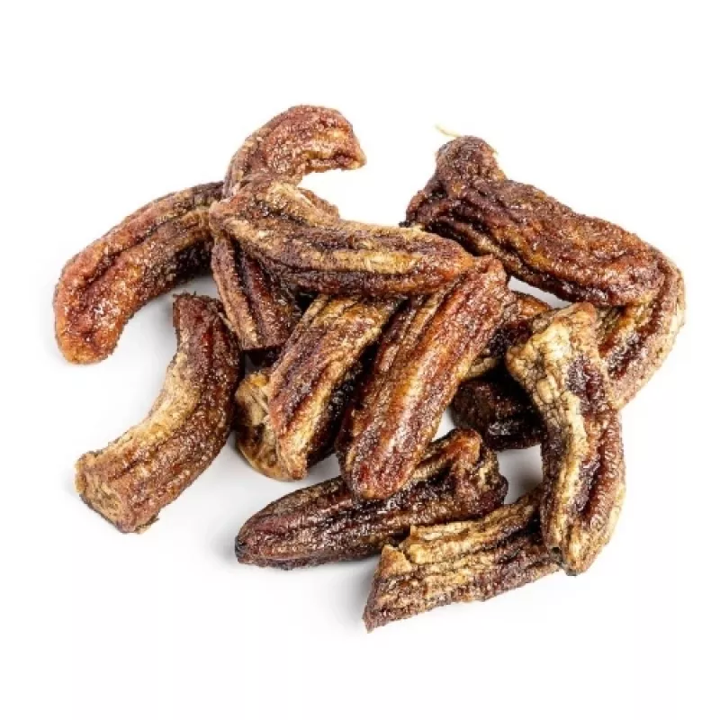Tropicks Dried Banana 100 g – Chrupiące Słodkie Chipsy Bananowe z Olejem Kokosowym i Miodem