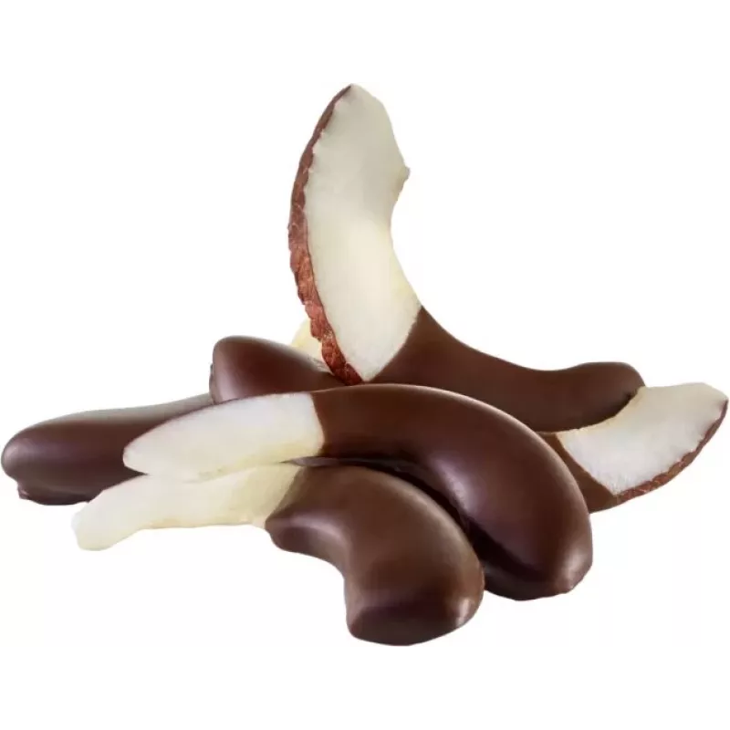 Tropicks Suszone Kokosy w Ciemnej Czekoladzie 100g - Tropikalna Przekąska Owocowa