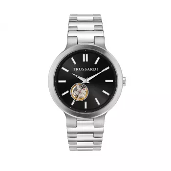 Zegarek męski Trussardi R2423164001 T-Light 41mm stal nierdzewna niebieska tarcza kwarcowy