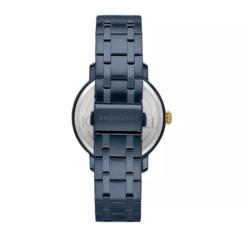 Zegarek męski Trussardi R2453147007 41mm Stal nierdzewna Niebieska tarcza
