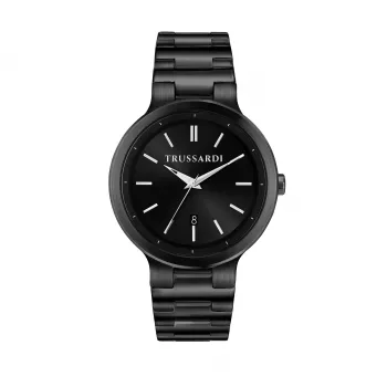 Zegarek męski Trussardi R2453164001 41mm T-Logo Kwarcowy Stal nierdzewna Siatka Niebieska tarcza