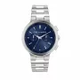 Zegarek męski Trussardi R2453164004 43mm stal nierdzewna niebieska tarcza