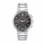 Zegarek męski Trussardi R2453164005 43mm Niebieska tarcza Niebieski skórzany pasek Kwarcowy
