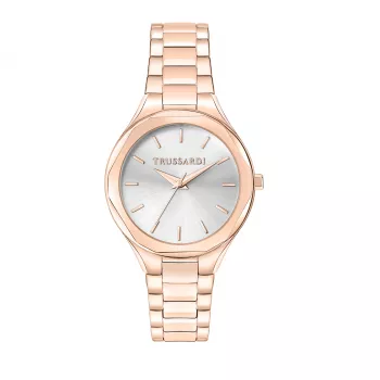 Zegarek damski Trussardi T-Light R2453157503 32mm srebrny stal nierdzewna
