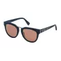 Okulary przeciwsłoneczne TRUSSARDI dla kobiet STR180527T9R Brąz Havana Kształt kwadratowy 52 mm