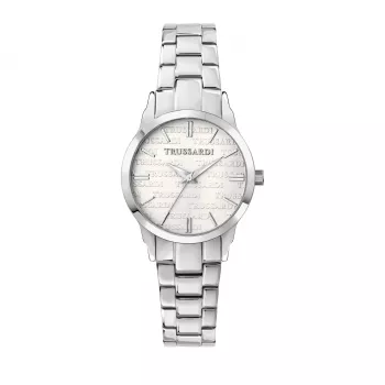 Zegarek damski Trussardi T-Light kwarcowy R2453141509 32mm srebrny stal nierdzewna
