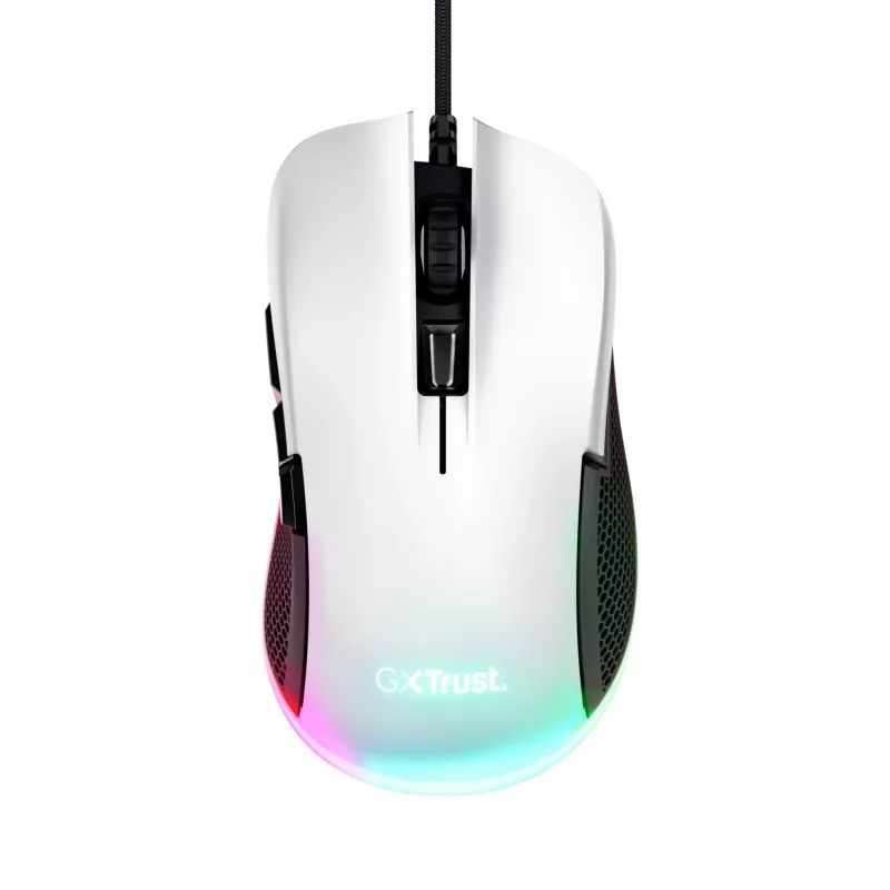 Trust GXT 922W Ybar Optical USB Gaming Mouse, 6400 DPI, RGB, Black
