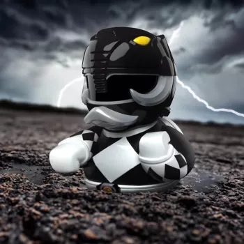 TUBBZ Kaczka Kolekcjonerska - Power Rangers Czarny Ranger 9cm