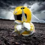 TUBBZ Collectible Duck - Power Rangers Yellow Ranger 9cm