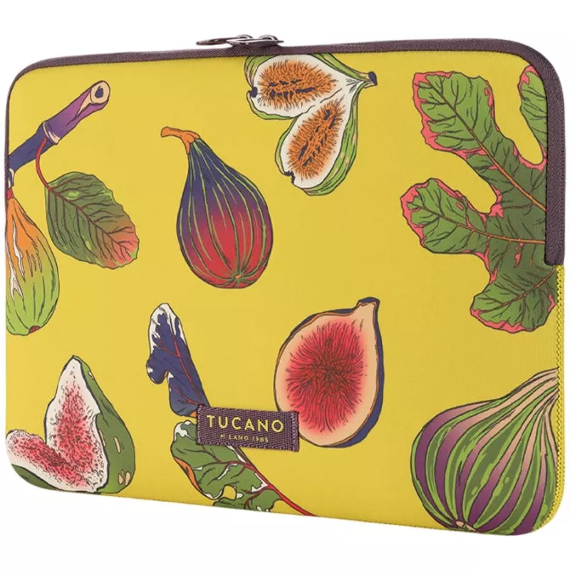 Etui TUCANO SCHIZZO na MacBooka 13 cali kwasowa zieleń neopren ultracienkie etui z systemem antypoślizgowym
