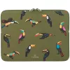 Etui na laptopa Tucano Tucani Second Skin na laptopy 15-16 cali, neopren, zielony BFTUC401516-V