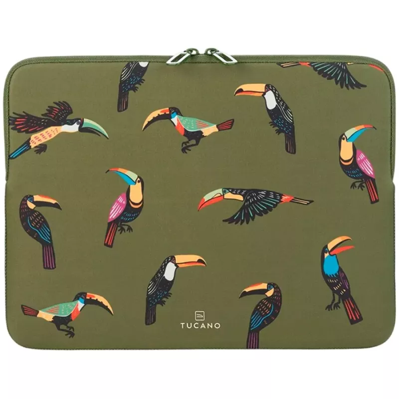 Etui na laptopa Tucano Tucani Second Skin na laptopy 15-16 cali, neopren, zielony BFTUC401516-V