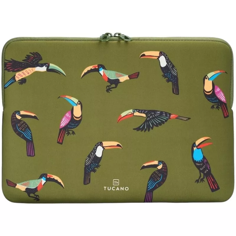 Tucano Tucani Sleeve 12-13 calowy zielony neoprenowy pokrowiec na laptopa