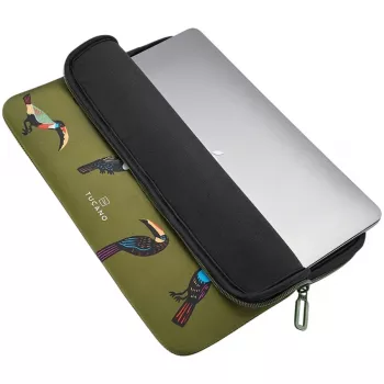 Tucano Tucani Sleeve 12-13 calowy zielony neoprenowy pokrowiec na laptopa