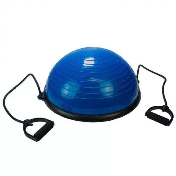 Tunturi Balance Trainer 14TUSFU152 – 60 cm, Black/Blue, z taśmami oporowymi i pompką ręczną