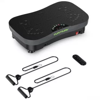 Tunturi Cardio Fit V30 Platforma wibracyjna - 200W, 20 prędkości, wyświetlacz LCD