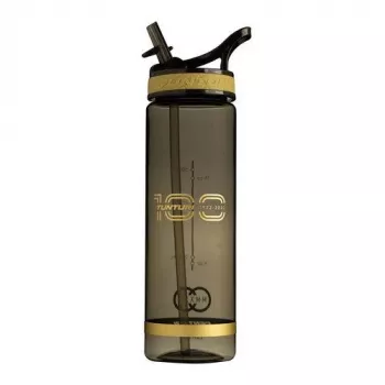 Tunturi Centuri Deluxe Bidon ze słomką, 700 ml, brązowy