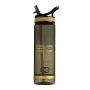 Tunturi Centuri Deluxe Bidon ze słomką, 700 ml, brązowy