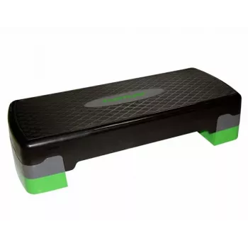 Tunturi Easy Aerobic Step (14TUSCL357) – Regulowana platforma antypoślizgowa o 3 wysokościach, czarno-szara