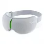 Masażer do oczu TUNTURI EM50 z ciśnieniem powietrza, wibracją, terapią ciepłem, Bluetooth, 5 trybów, czarny
