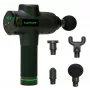 Tunturi MG50 Pistolet do masażu z 20 poziomami prędkości, 6 końcówkami, ekranem dotykowym LCD, silnikiem bezszczotkowym, etui