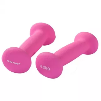 Tunturi Neoprene Dumbbells 0.5 kg Pink (Pair)