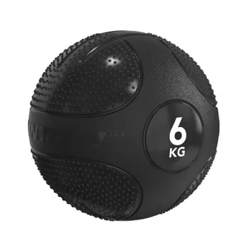 Tunturi Platinum Slam Ball 6kg – Nieodbijająca się piłka slam ball z wysokiej gęstości gumy do treningu siłowego