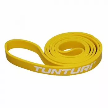 Tunturi Power Band Light Taśma Oporowa - Żółta - 104 x 2.2 cm