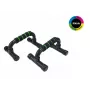 Tunturi Push Up Bar - Czarny, Zestaw 2 szt., Stalowa rama z ergonomicznymi uchwytami z pianki PVC