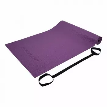 Tunturi PVC Yoga Mat 4 mm Purple 183 x 61 cm
