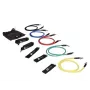 Tunturi RS Sports Tubing Set Heavy | Zestaw taśm oporowych z uchwytami, kotwicą drzwiową, paskami na kostki i torbą