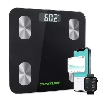 Tunturi SC30 Inteligentna waga składu ciała z Bluetooth i aplikacją