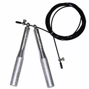 Tunturi Steel Speed Rope z aluminiowymi uchwytami, 3 m regulowany