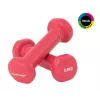Tunturi Hantle winylowe 0.5 kg, różowe, 2 szt.