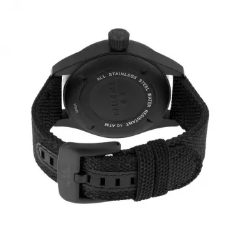 Zegarek męski TW STEEL VS41-Volante Quartz 45mm Czarna Tarcza Skórzany Pasek